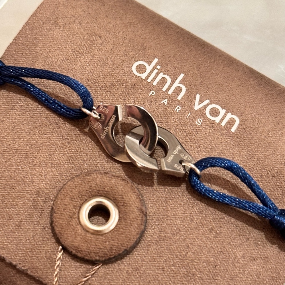Dinh Van Moinette Cord Bracelet (925 silver)